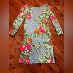 Lilly Pulitzer lemons tshirt dress